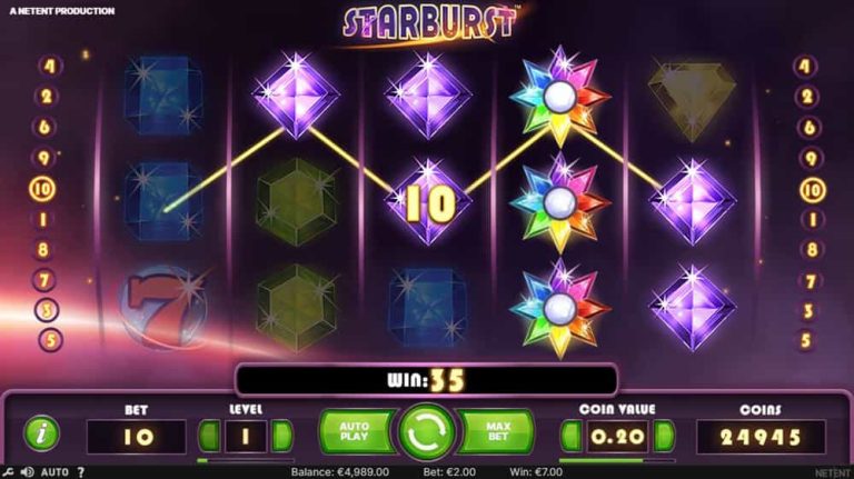 Starburst verbunden zum betnflix App besten geben, Starburst Maklercourtage durch NetEnt